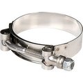 Apache Apache UT, 250 2-1/2, 2-13/16 Stainless Steel Ultra T-Bolt Clamp 43082016